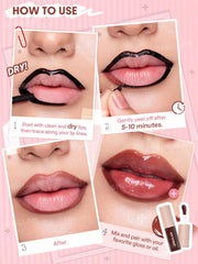 Sheglam Fall In Line Peel Off Lip Liner Stain-Mauvelous