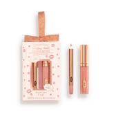 Charlotte Tilbury Mini Pillow Talk Fair Glossy Lip Duos.