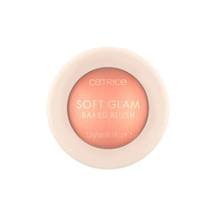 Catrice Soft Glam Baked Blush 020 Peachy Breeze.