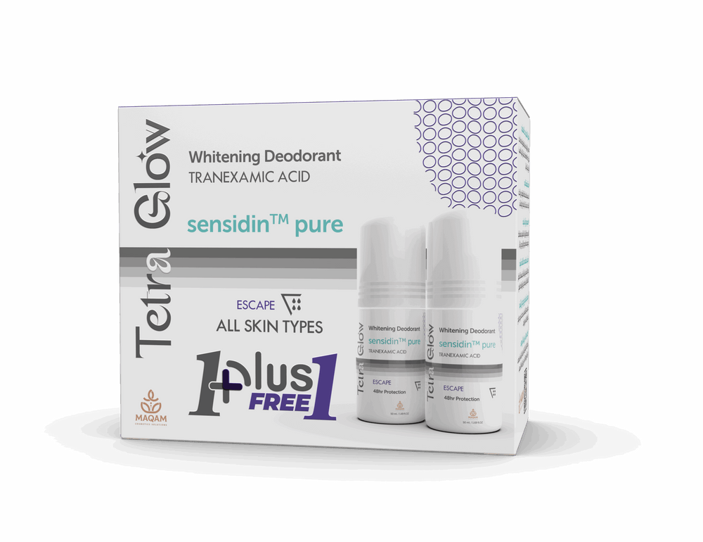 Tetra Glow Deodorant Roll On Escape Promo Pack Scent: Escape 100 gm - Dr.Dawood Store