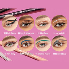 Essence Stay & Play Gel Eyeliner 06 Midnight Sky.