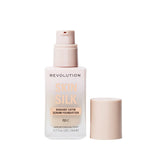 Revolution Skin Silk Radiant Satin Serum Foundation F2N.