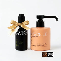 Avrelle Offer ( Shea Butter + Argan Oil Moisturizing Leave-In 250Ml + Argan Oil + Jojoba Oil + Almond Oil Dry Oil 50Ml )