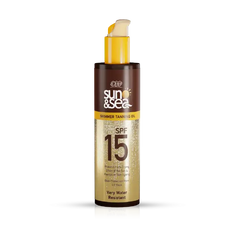إيڤا صن آند سي زيت تسمير لامع SPF 15، 200 مل