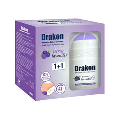 Drakon Whitening Roll-On Deodorant Berry Lavender 1+1