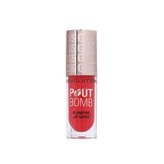 Revolution Pout Bomb Plumping Gloss Cherry Sheer Red.