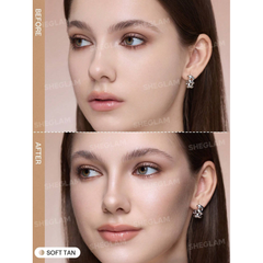 Sheglam 2-In-1 Contour & Highlight Stick-Soft Tan.