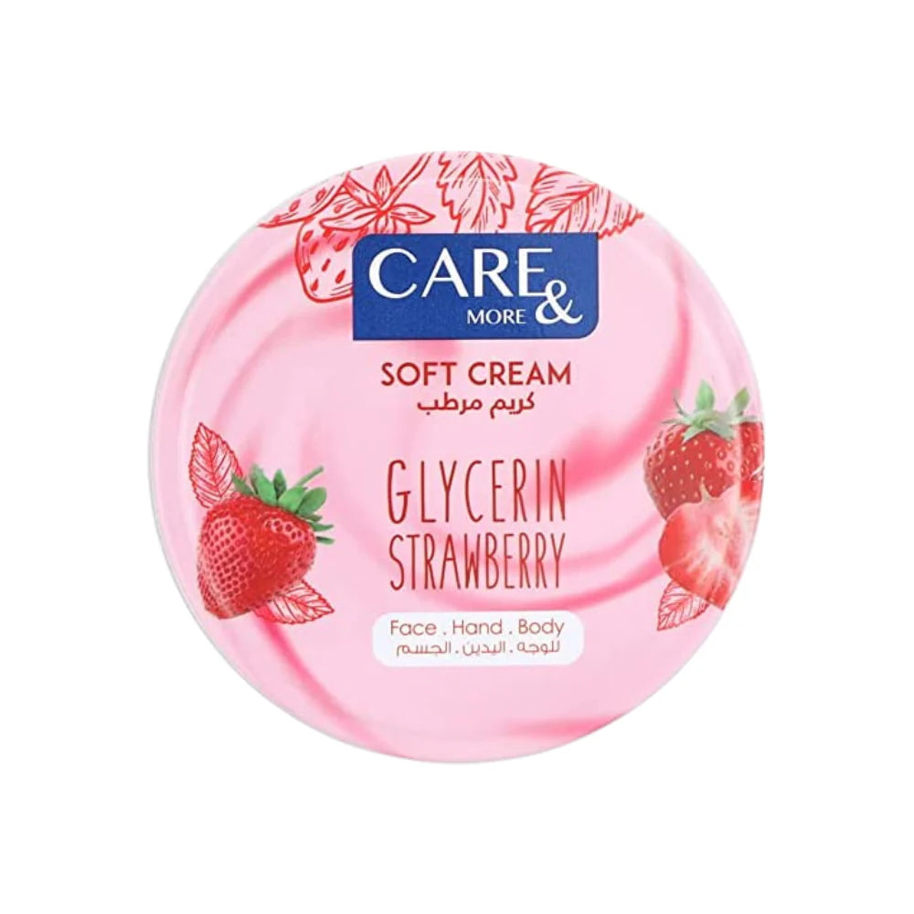 Care & More Soft Cream Strawberry 75Ml‏