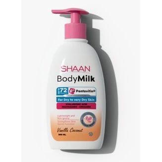 Shaan Body Milk Vanilla Coconut- 300Ml