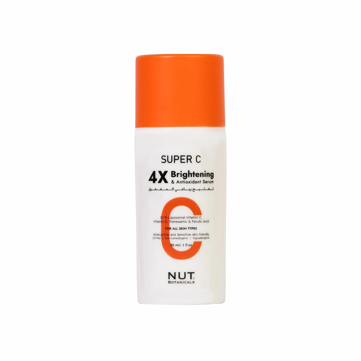 Nut Botanicals Super C 4X Brightening And Antioxidant Serum