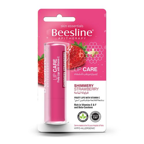 Beesline Lip Care Shimmery Strawberry 4G