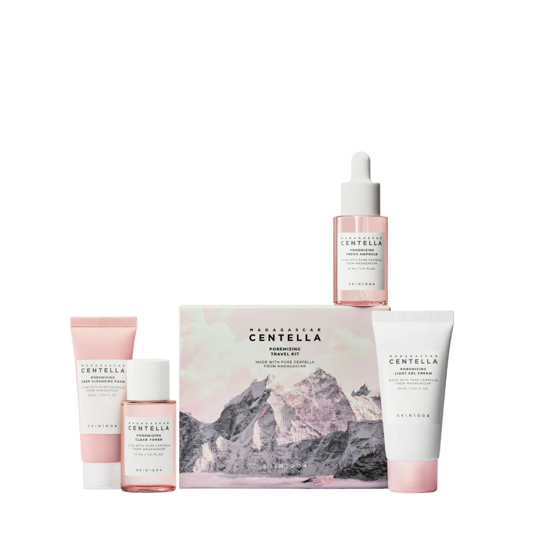 Skin1004 Madagascar Centella Skin 1004 Travel Set For Pore Control And Deep Cleansing