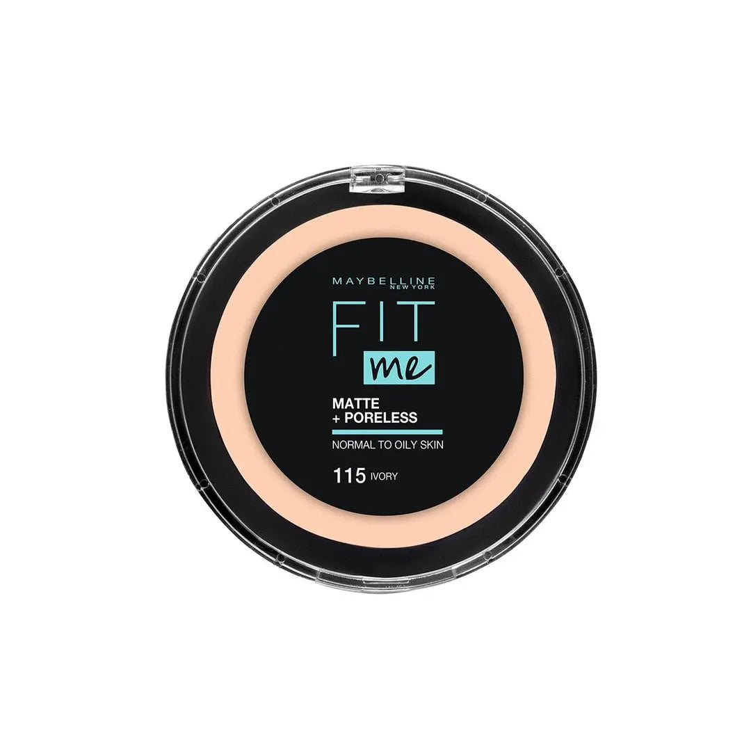 Maybelline New York Fit Me Matte + Poreless Compact Powder 115 Natural Ivory.