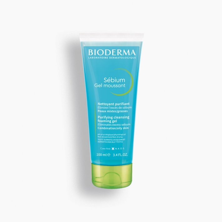 BIODERMA SEBIUM GEL MOUSSANT TUBE 200ML