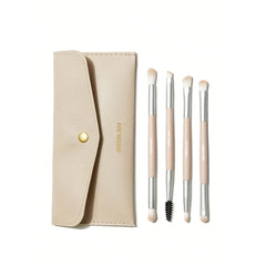 Sheglam Glam 101 Eye Essentials Brush Set With Bag.