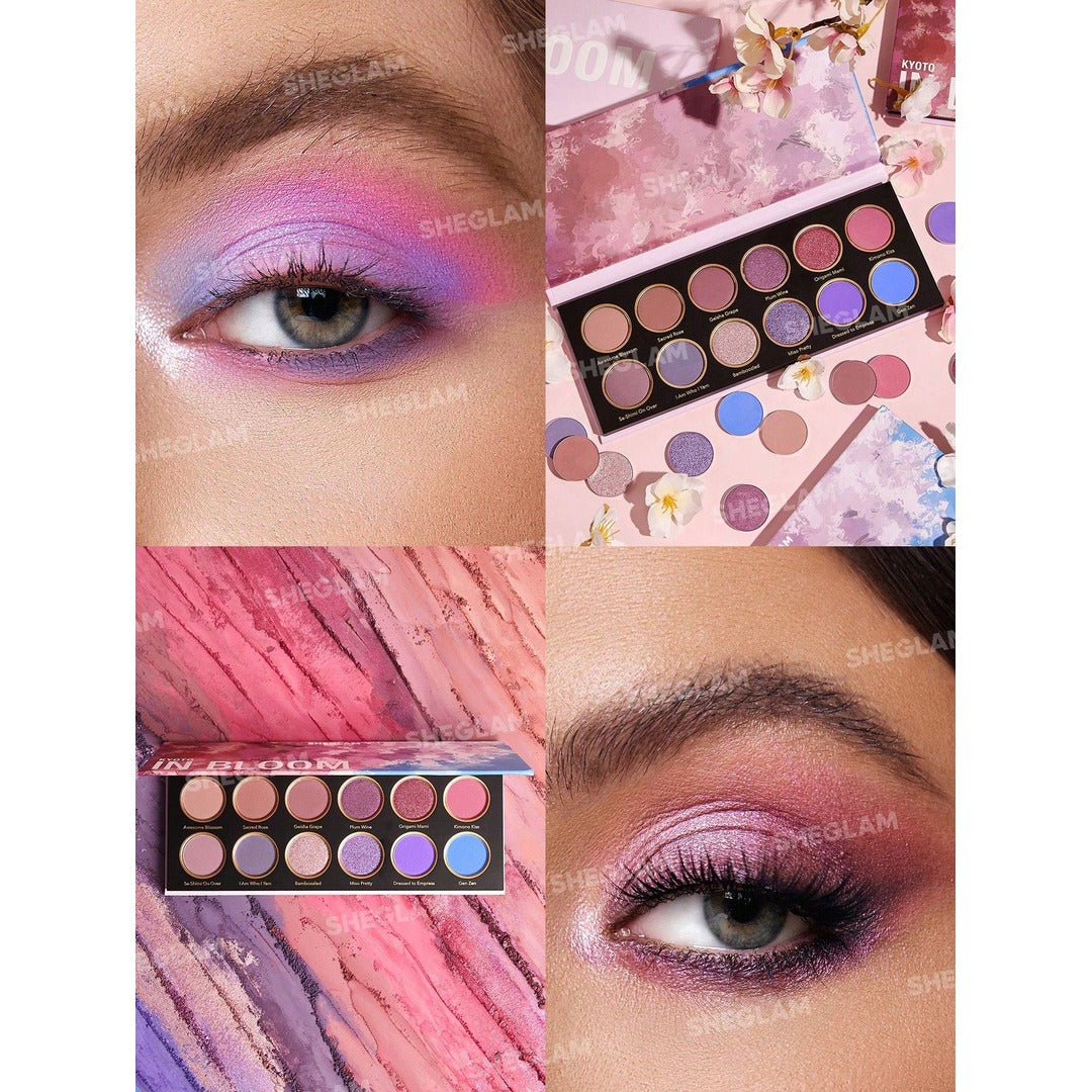 Sheglam Kyoto In Bloom Eyeshadow Palette.