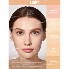 Sheglam Complexion Boost Concealer-Linen.