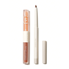 Sheglam Soft 90'S Glam Lip Liner And Lip Duo Set-Pouty Nude.