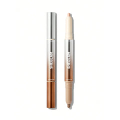 Sheglam Fine Line 2-In-1 Nose Contour & Highlight Pen-Umber.