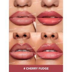 Sheglam Glam 101 Lipstick & Liner Duo - Cherry Fudge.