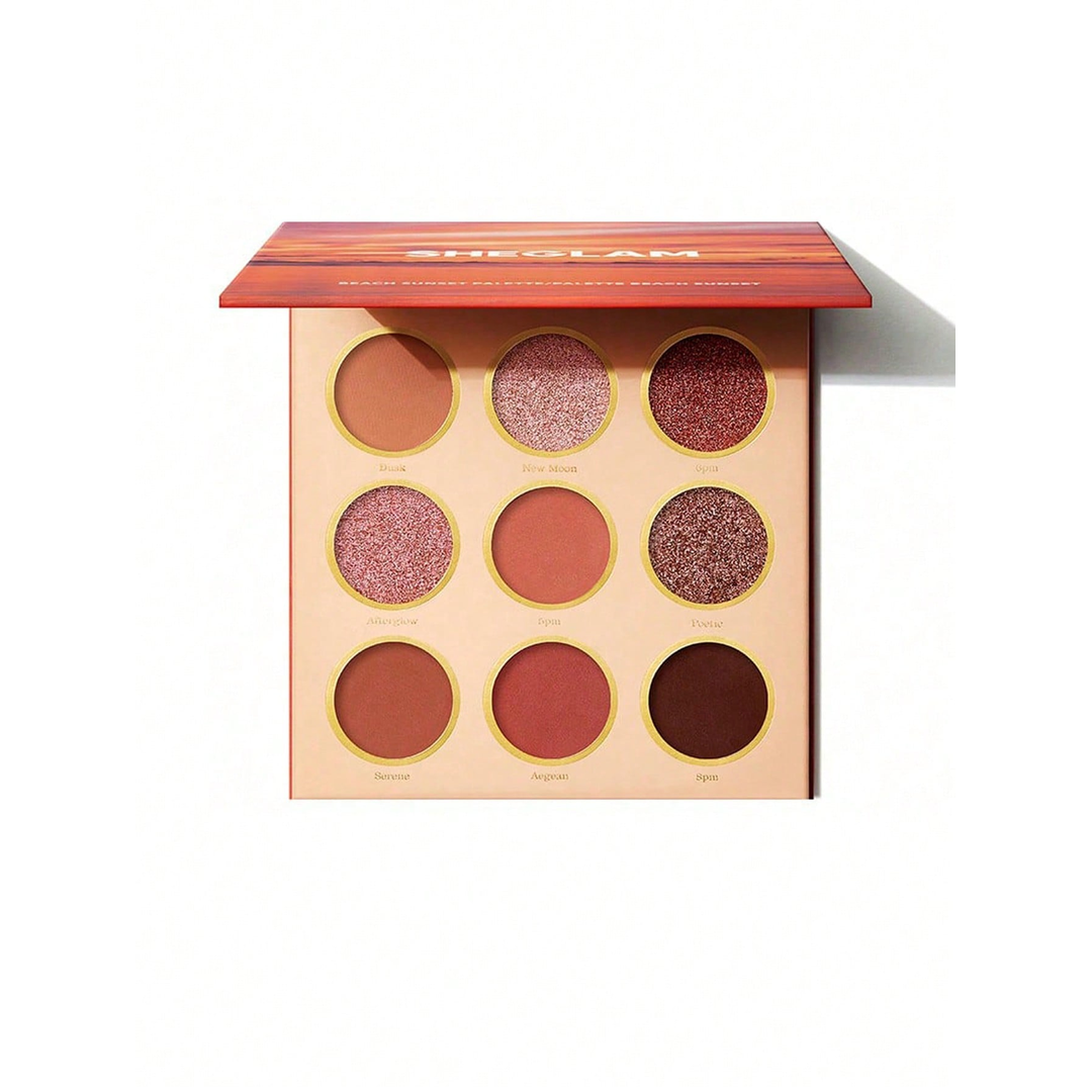 Sheglam Beach Sunset Eyeshadow Palette.