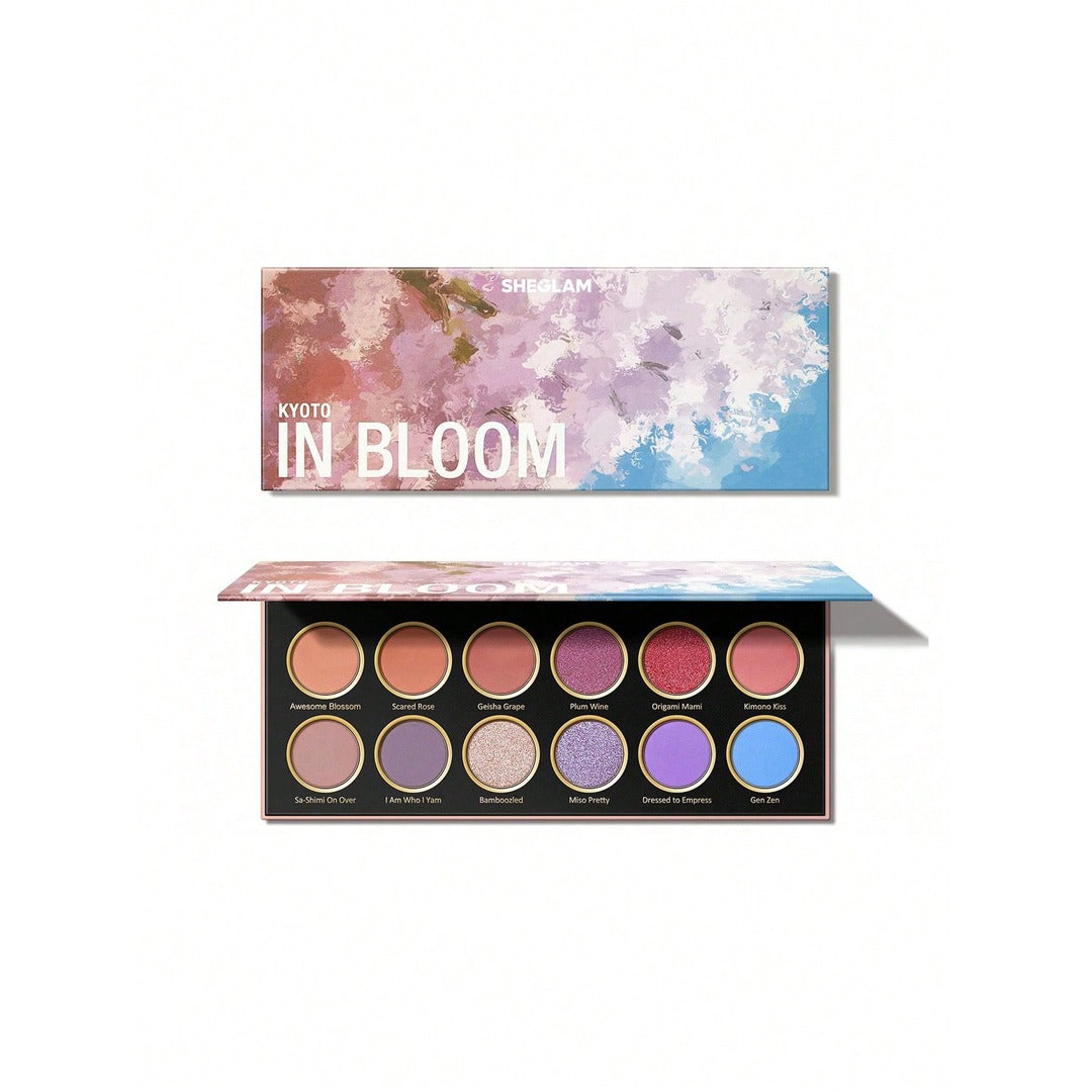 Sheglam Kyoto In Bloom Eyeshadow Palette.