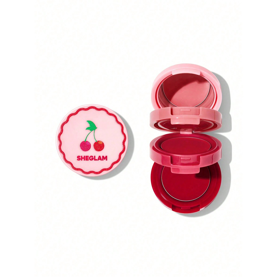 Sheglam Very Cherry Cheek & Lip Cream Stack Pink.