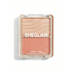 Sheglam Glam 101 Hybrid Highlighter & Blush Duo-St. Tropez.