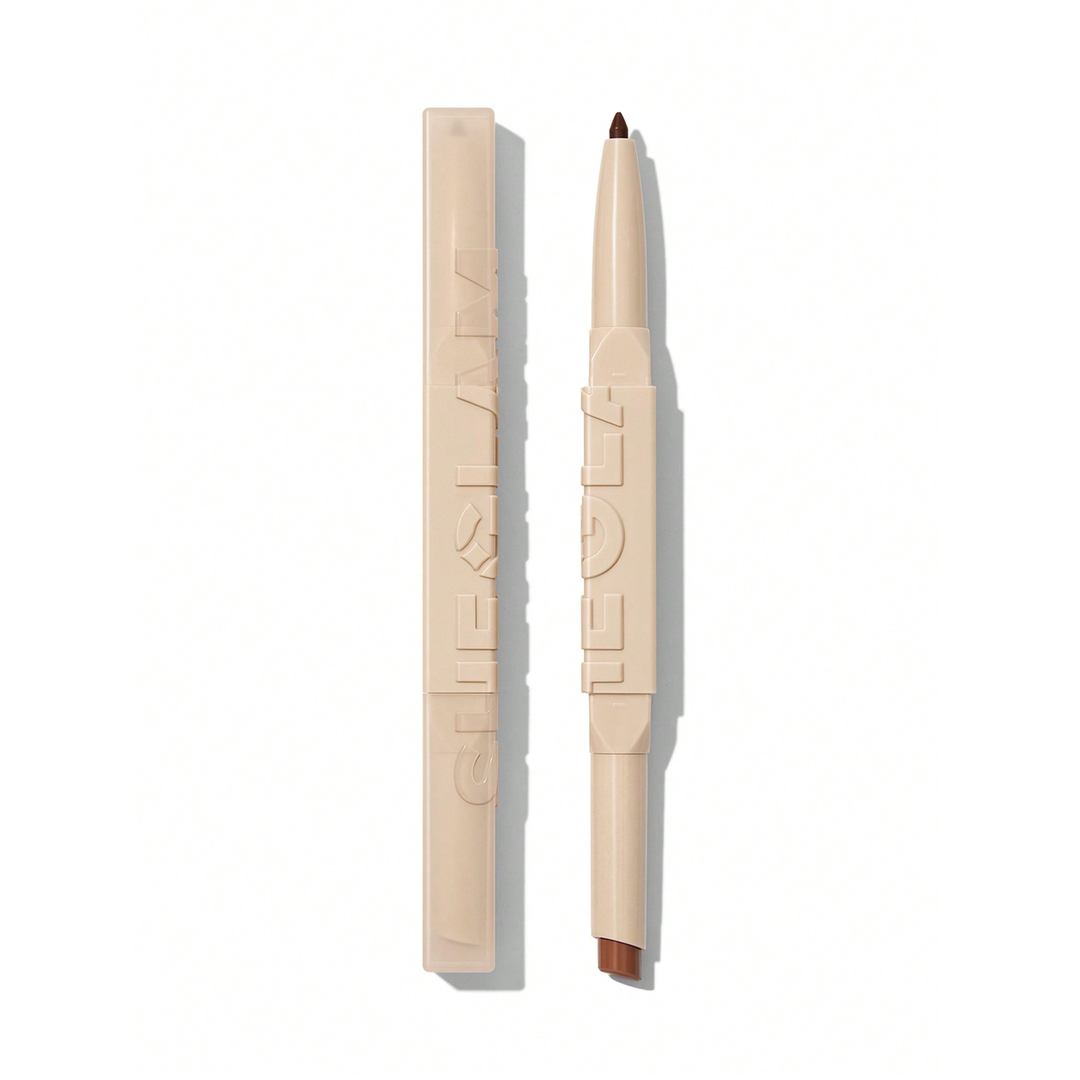 Sheglam Glam 101 Lipstick & Liner Duo-Deep Caramel.