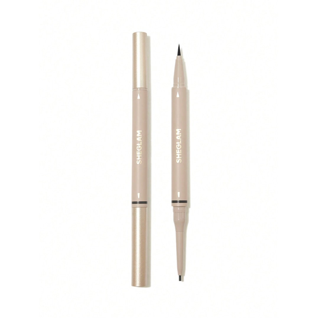 Sheglam Brows On Demand 2-In-1 Brow Pencil-Chocolate.