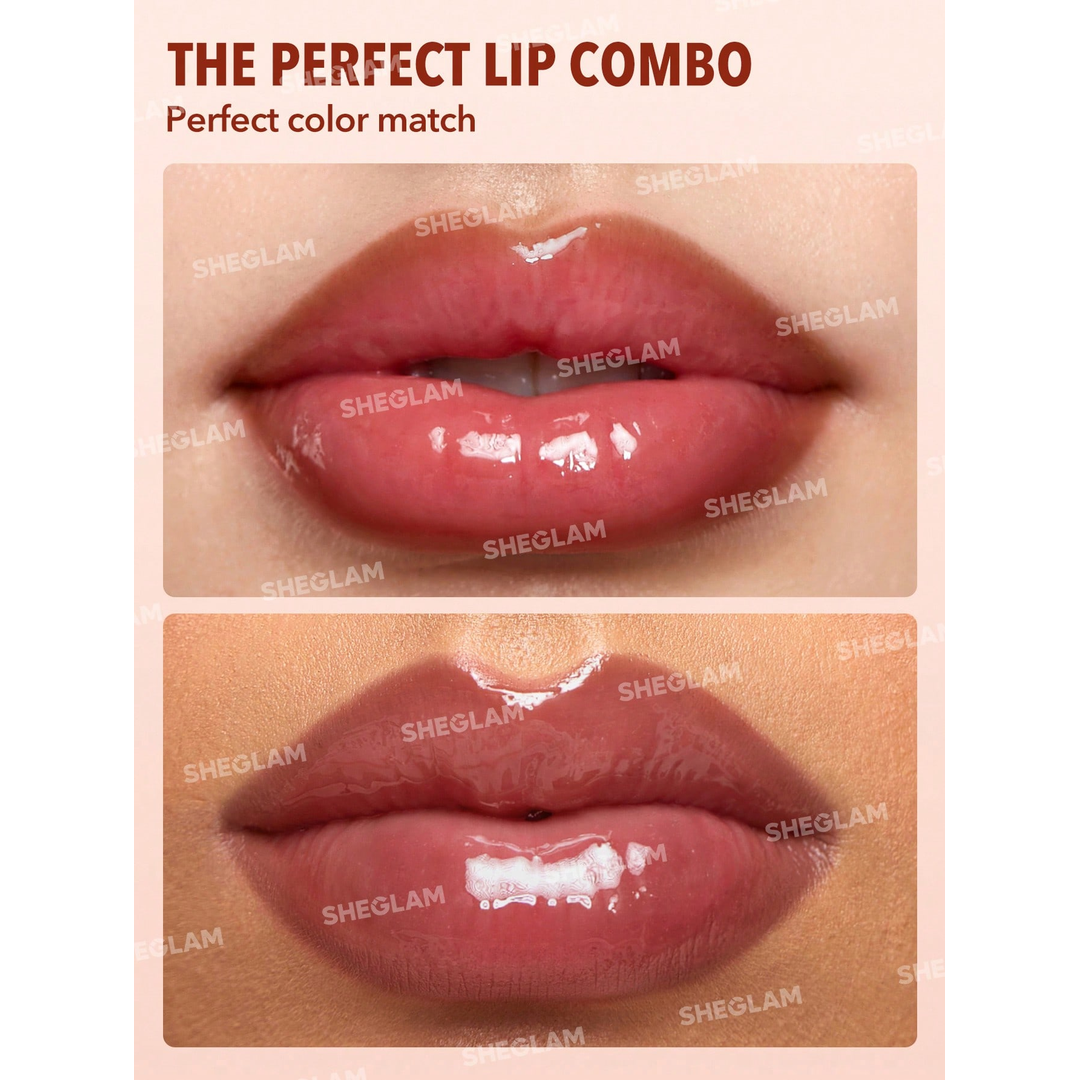 Sheglam Lip Rules Liner & Gloss Pen-Play Fair.