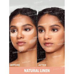 Sheglam Insta-Ready Face & Under Eye Setting Powder Duo-Natural Linen.