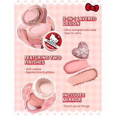 Hello Kitty X Sheglam Darling Dear Shadow Stack-Sweetheart.