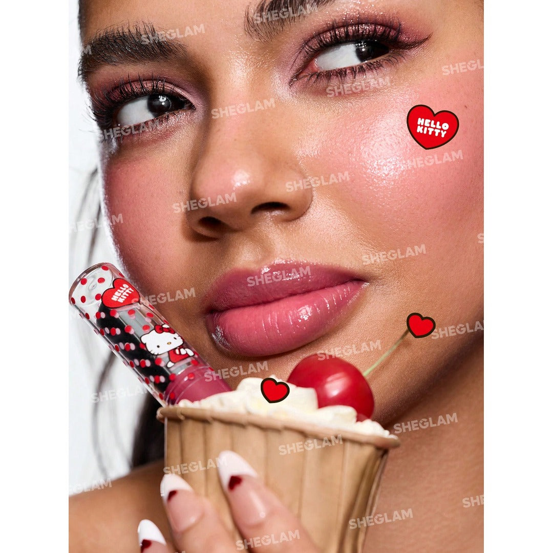 Hello Kitty｜SHEGLAM Be My Baby Hydrating Lipstick-Just A Crush.
