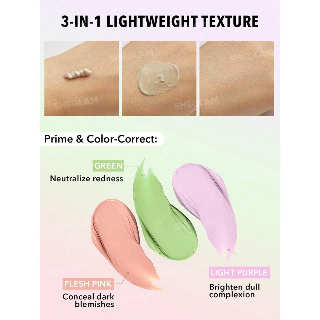 Sheglam Triple Threat Correcting Primer.