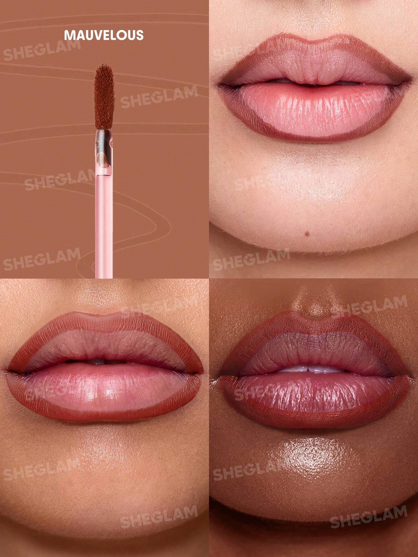 Sheglam Fall In Line Peel Off Lip Liner Stain-Mauvelous