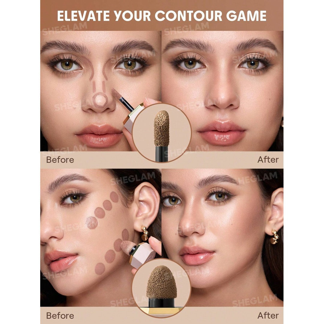 Sheglam Precision Sculpt Liquid Contour Duo-Tawny Amber.