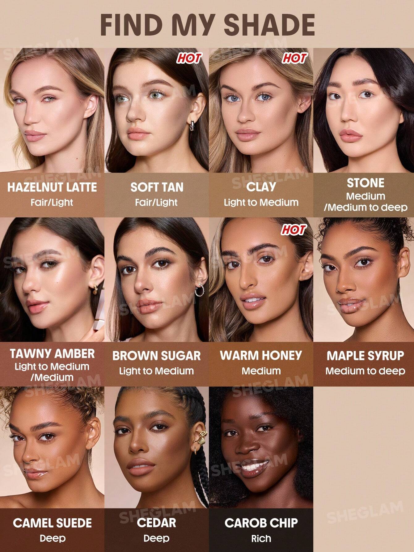 Sheglam Precision Sculpt Liquid Contour Duo-Brown Sugar.