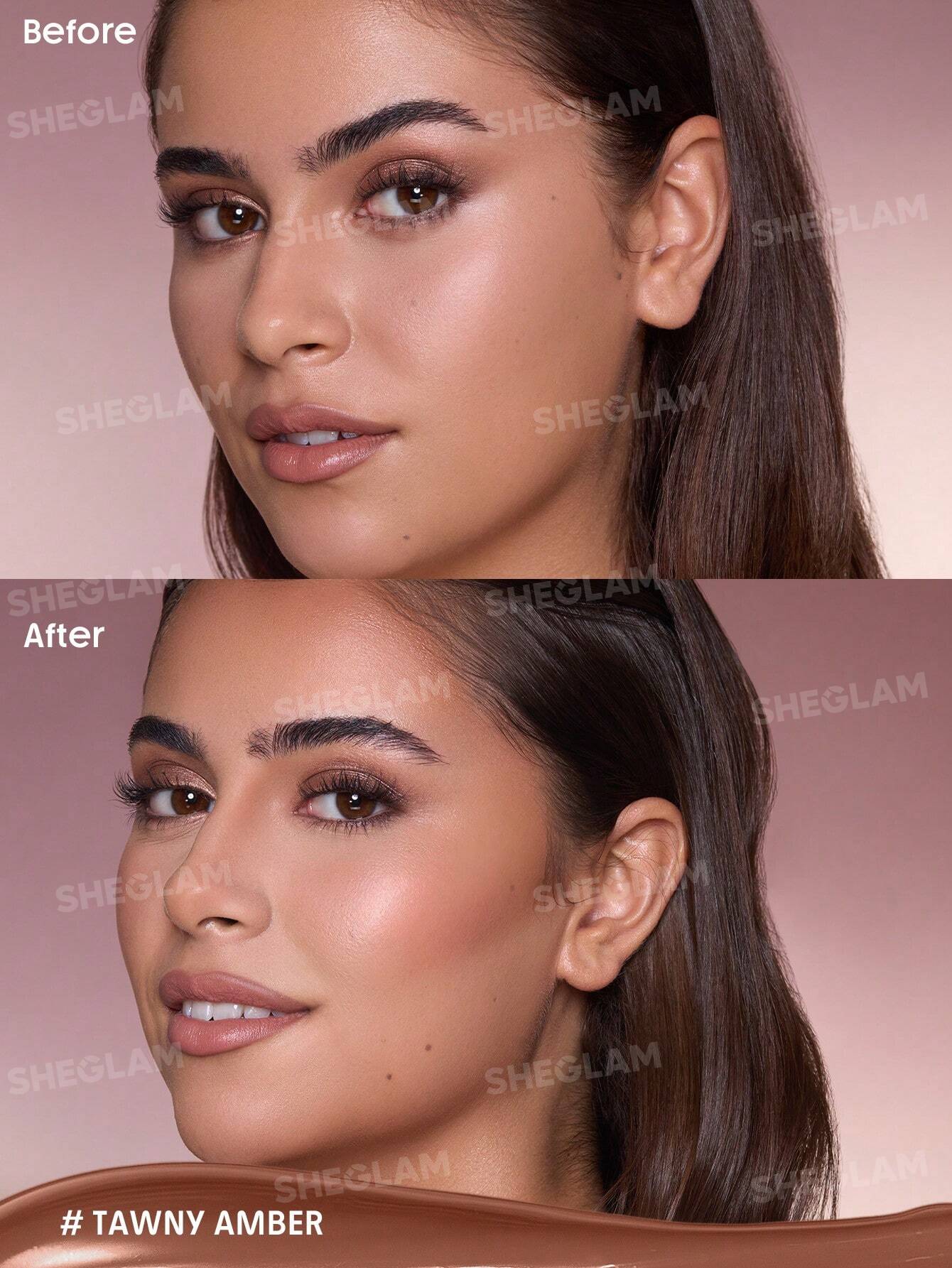Sheglam Buttery Buff Contour & Bronzer Stick-Tawny Amber.