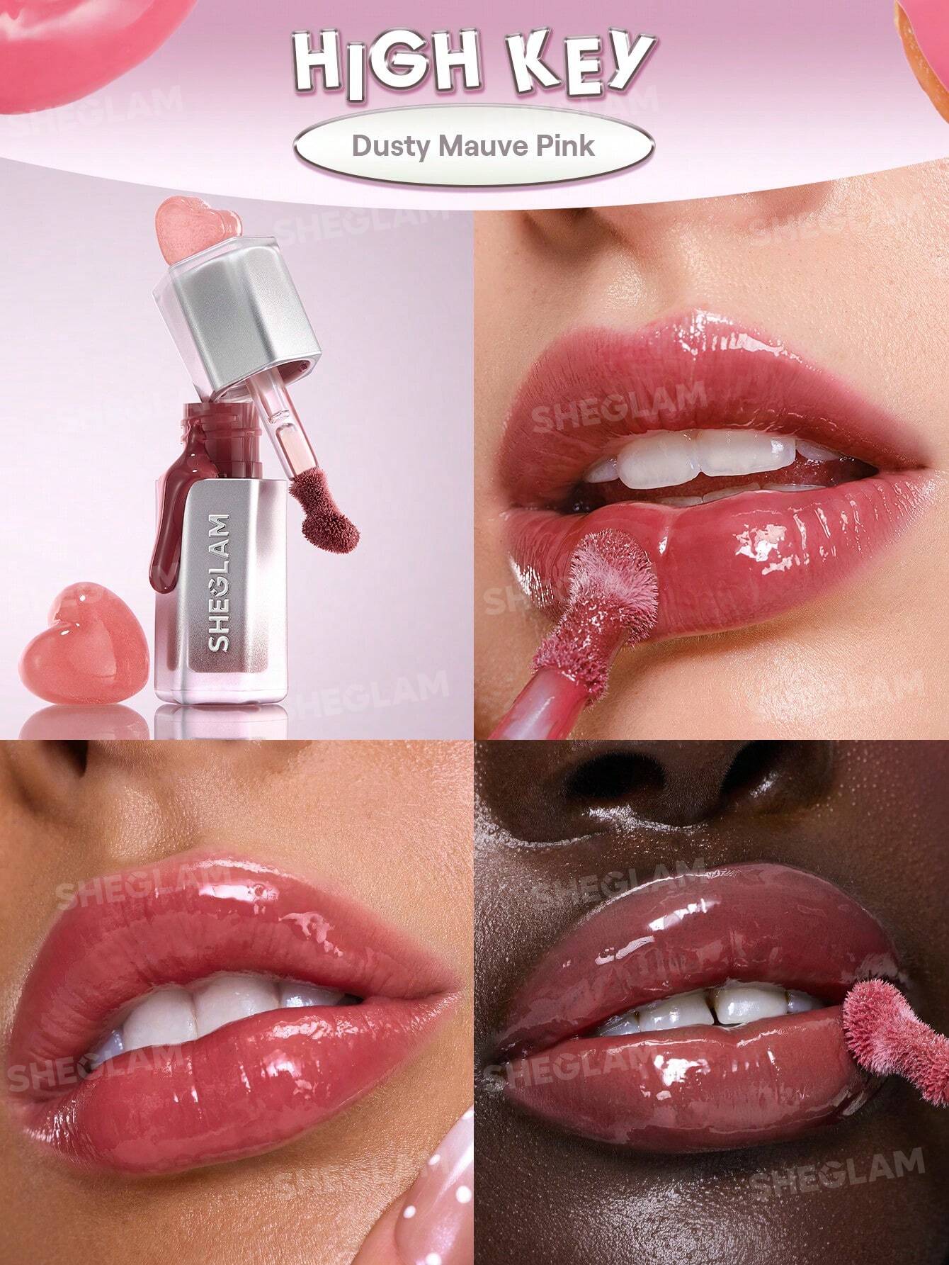 Sheglam Glass Lock Air Gloss-High Key.