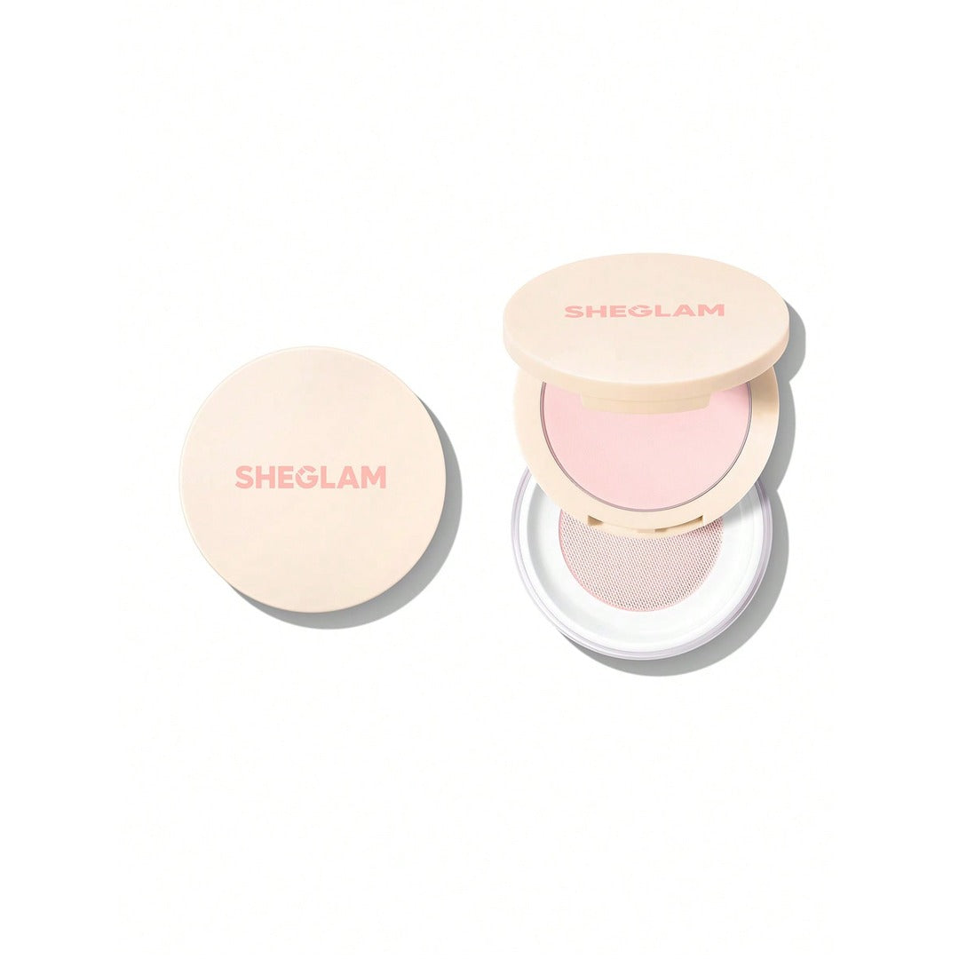 Sheglam Insta-Ready Ultra-Fine Blur & Lift Setting Powder Duo-Bubblegum.