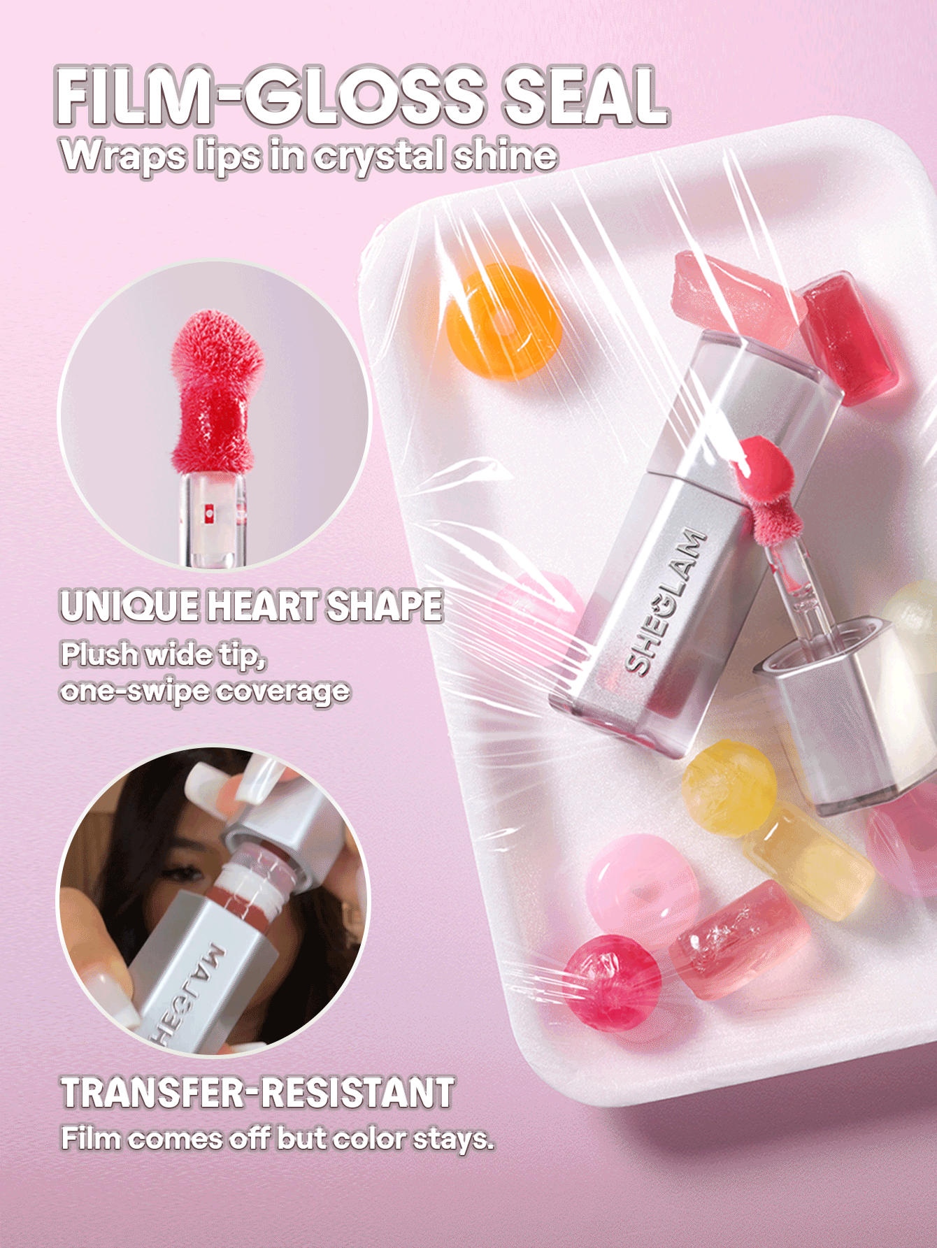 Sheglam Glass Lock Air Gloss-High Key.