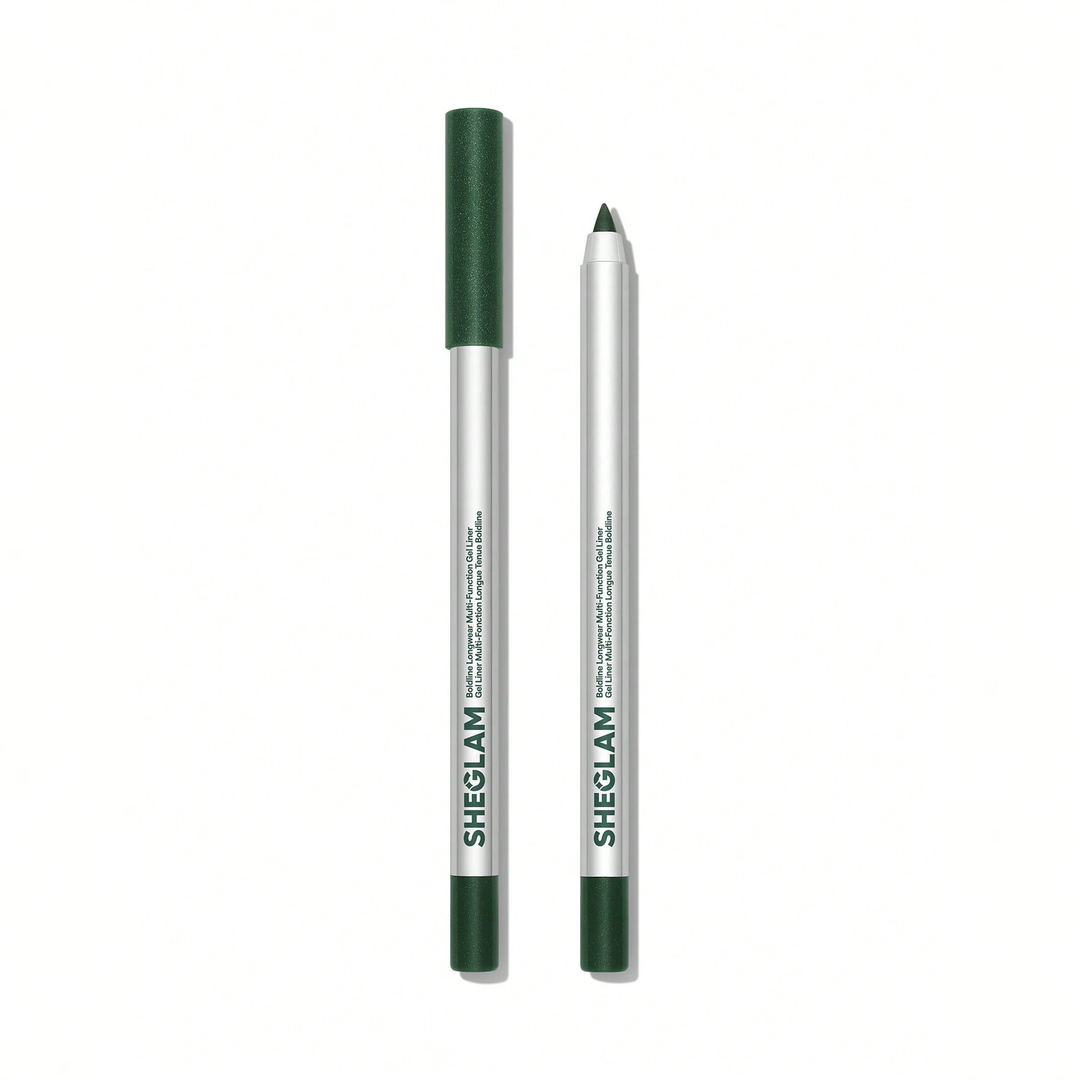 Sheglam Boldline Longwear Multi-Function Gel Liner-Metallic Green.