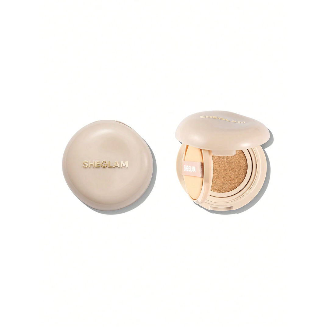 Sheglam Lock & Go Long-Lasting Cushion Foundation-Sand.