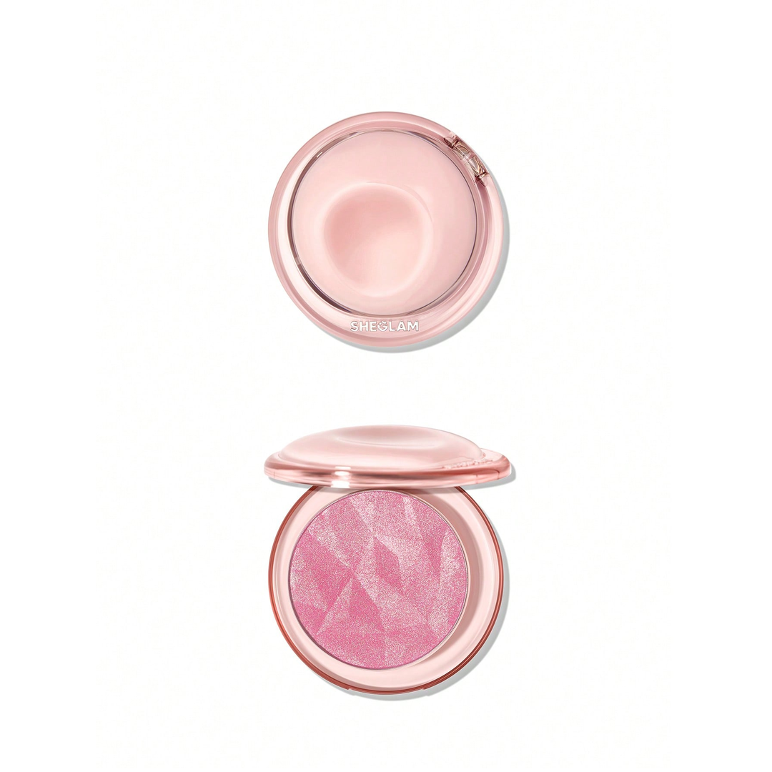 Sheglam Crystal Intentions High Vibration Blushlighter-Rose Quartz.
