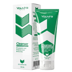 Youvira Facial Cleanser for oily skin 200ml 1+1