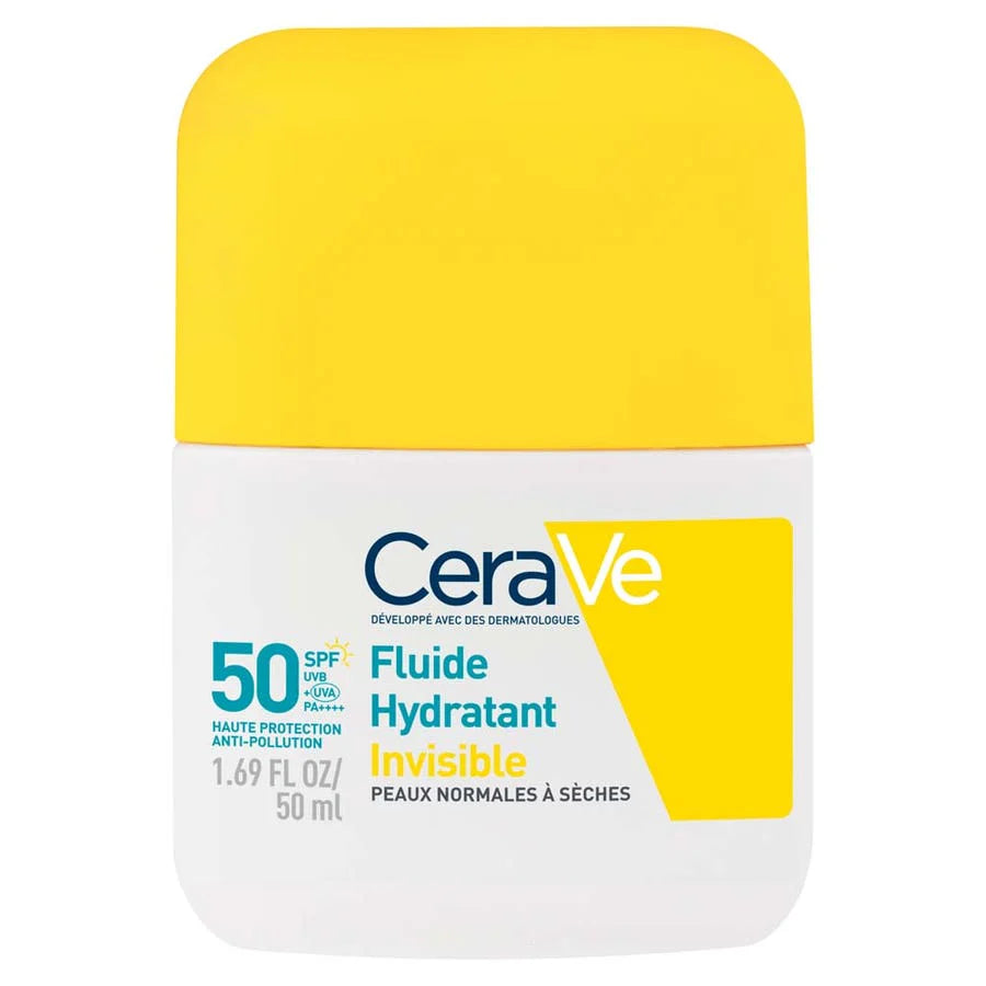 Cerave Invisible Hydrating Fluid Spf50 High Protection Face 50Ml