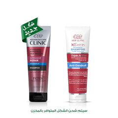 Eva Hair Clinic Keratin Anti-Dandruff Moisturizing Shampoo 230Ml