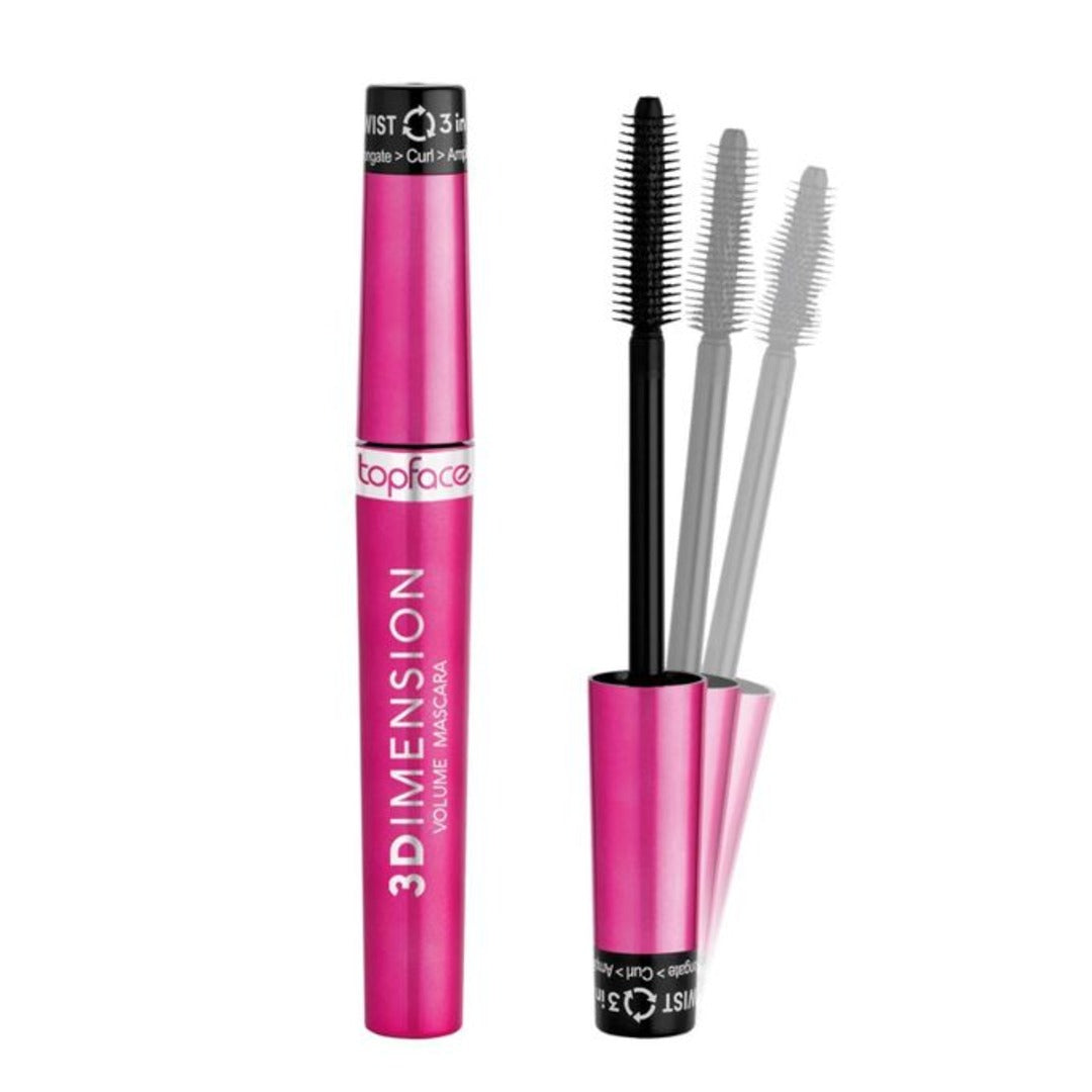TopFace 3D Volume Mascara Black.
