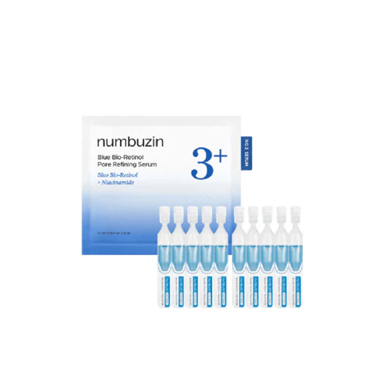 Numbuzin No.3 Blue Bio-Retinol Pore Refining Serum 1.3Ml*10Ea